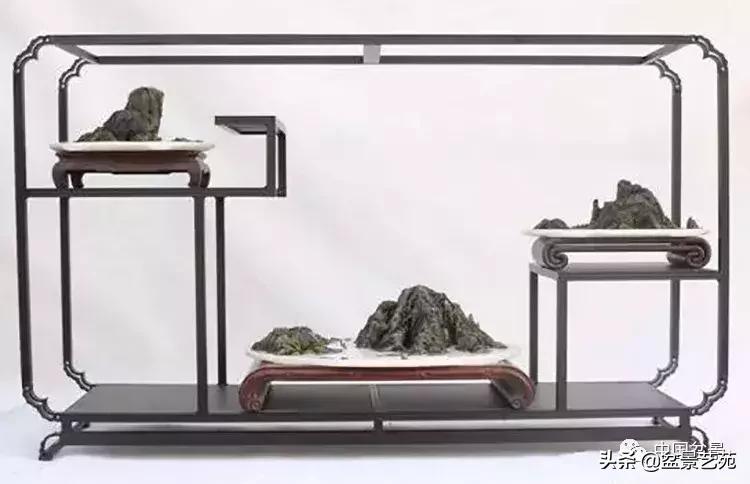 郭少波山水盆景,郭少波盆景