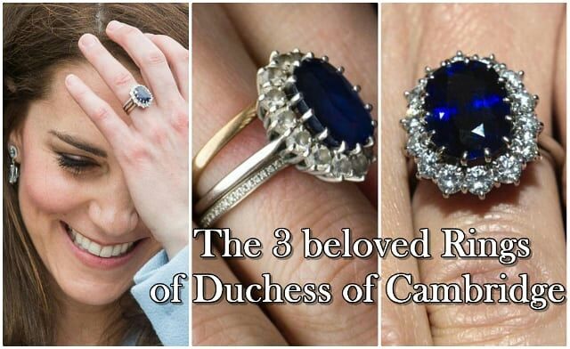 凯特与英女王戴同样的珠宝,凯特王妃佩戴蓝宝石图片