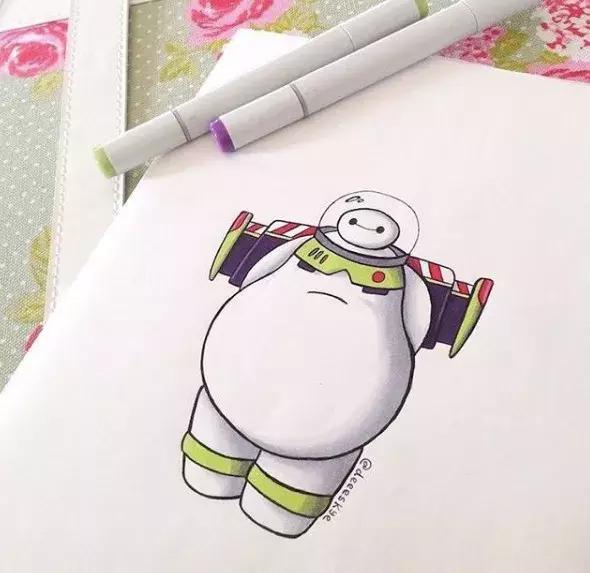 这些二次元，居然都和大白拥抱了