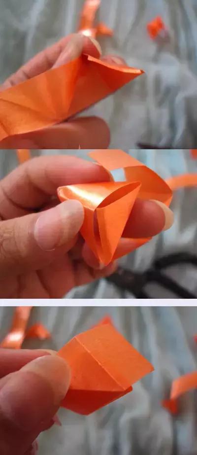 80年风铃折法,90年代折风铃详细教程