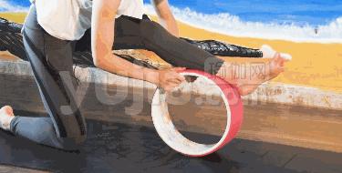 爬山后大腿小腿拉伸动作,爬山后正确的拉伸动作