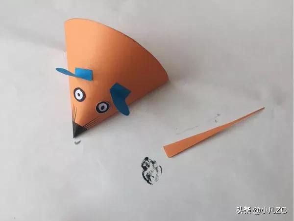 手工制作小老鼠幼儿园,亲子手工制作小老鼠幼儿园