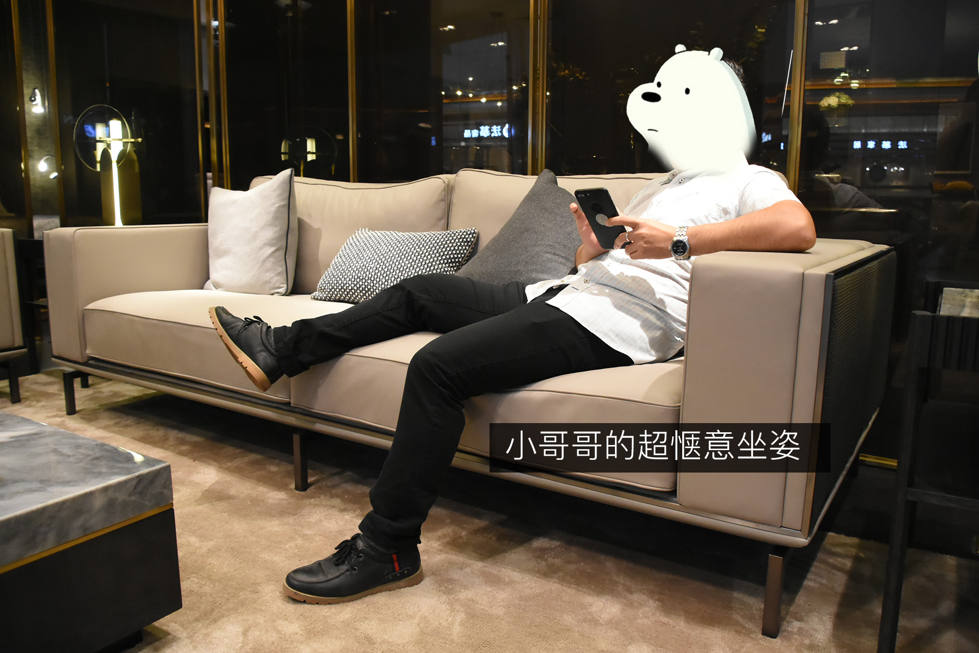 卡缤沙发,卡缤美学家居效果图