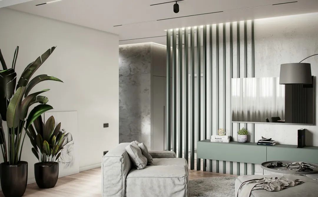 薄荷绿别墅设计 (常州高级灰别墅装修)