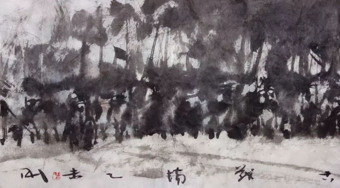 亦中亦西的艺术格局丨忆著名画家杨刚先生