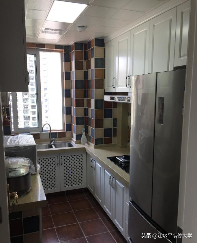 南京中海国际社区,116平新房装修,自己设计的混搭美式风格小家