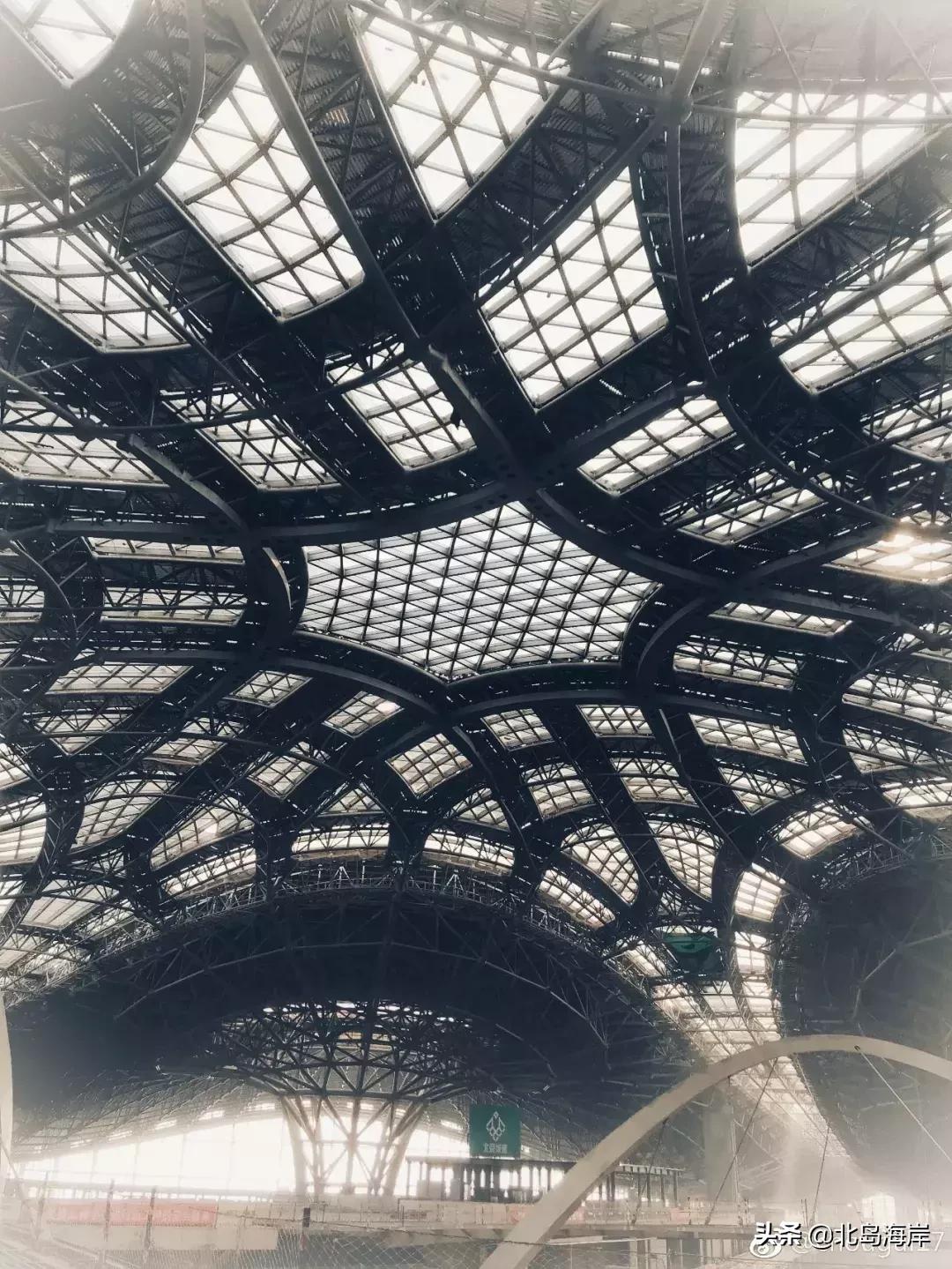 北京大兴机场建设进度照片,北京大兴机场内部高清图片