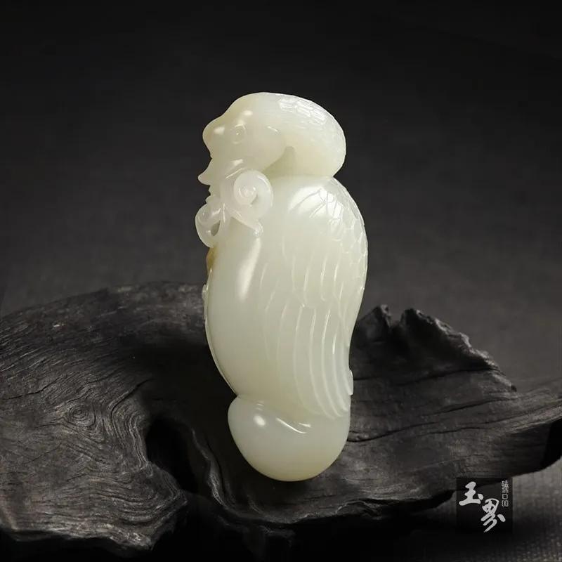 玉雕鹅如意寓意,玉雕图案两只鹅寓意
