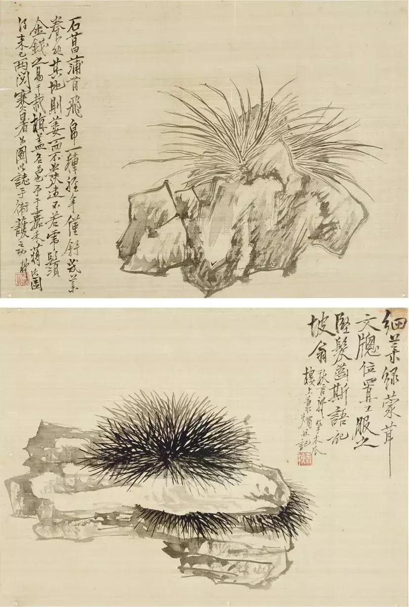 潘天寿100幅花鸟画欣赏,潘天寿花鸟画简史