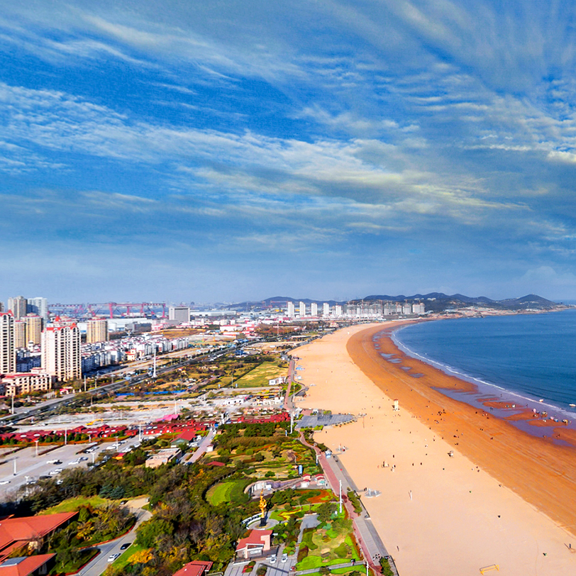 青岛金沙滩——亚洲第一滩，夏天人气火爆，美女扎堆，超级震撼