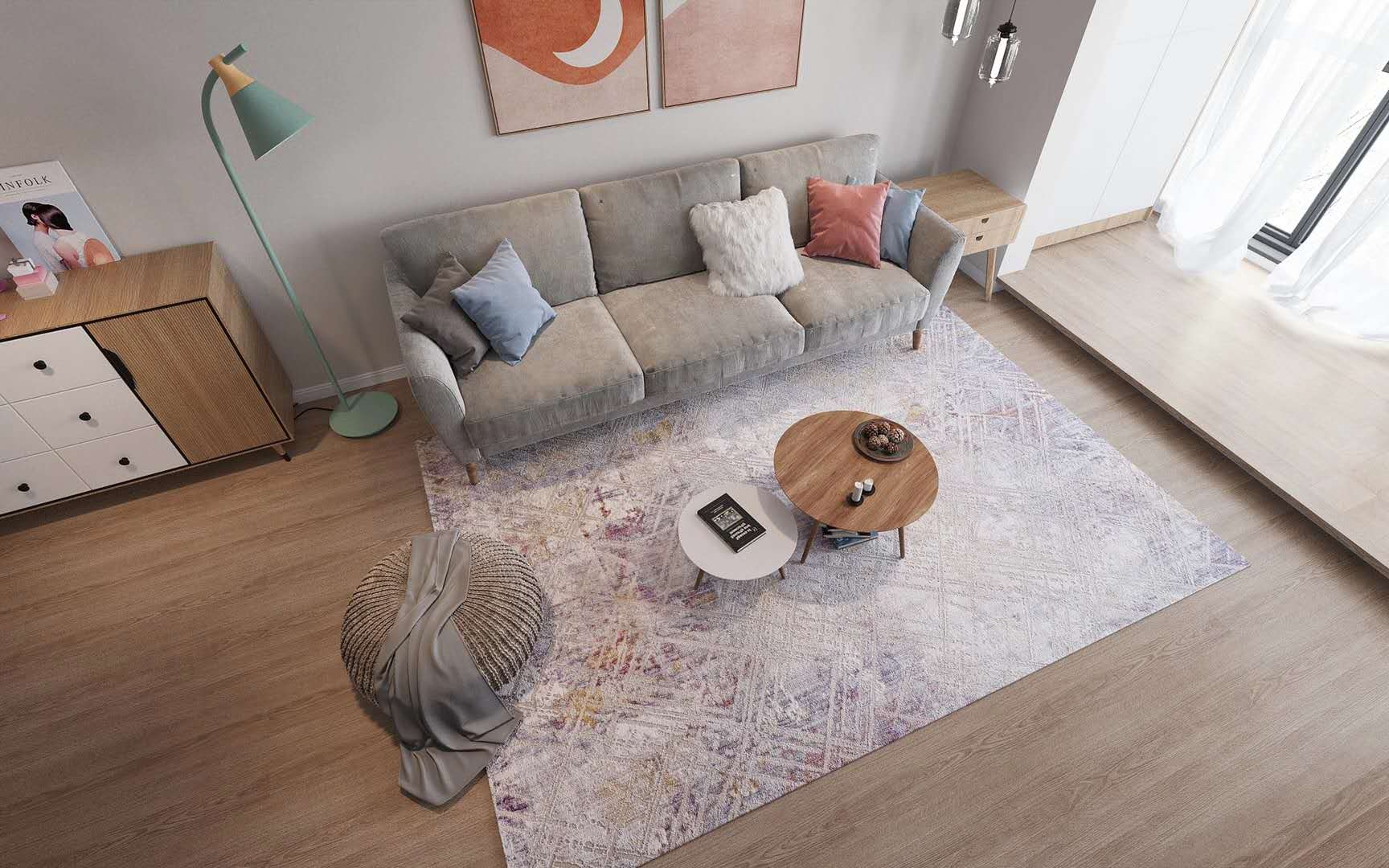 终于明白了欧美家庭为什么那么喜欢铺天然材质的手工波斯地毯