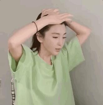 花瓣丸子头学生党蓬松,古风丸子头前额花瓣头饰