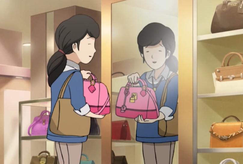 笑面推销员女生,笑面推销员大胖女孩