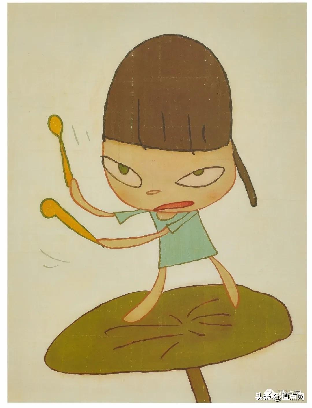 海滩浴巾HK$12万成交|奈良美智的最新艺术市况