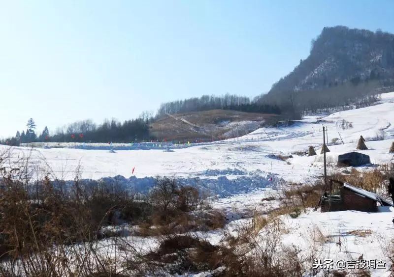 抚松玩雪的地方,前方高能下雪