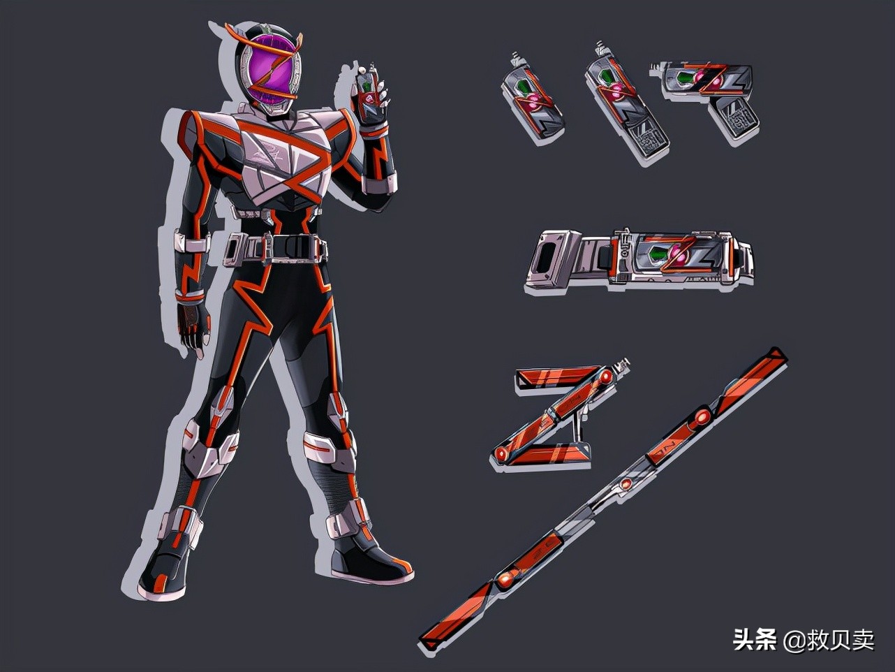 假面骑士faiz原型是鲨鱼吗,假面骑士faiz造型设计