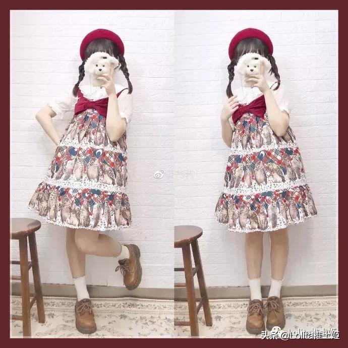 lolita撸猫,lolita撸猫猫