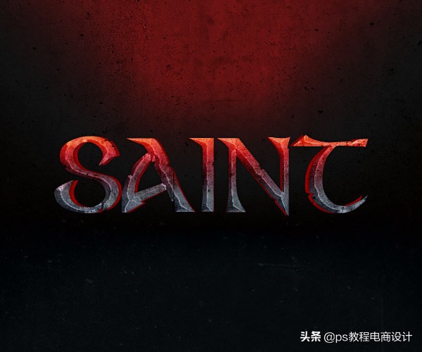 ps气泡光感字体效果教程,ps火焰字效果制作教程