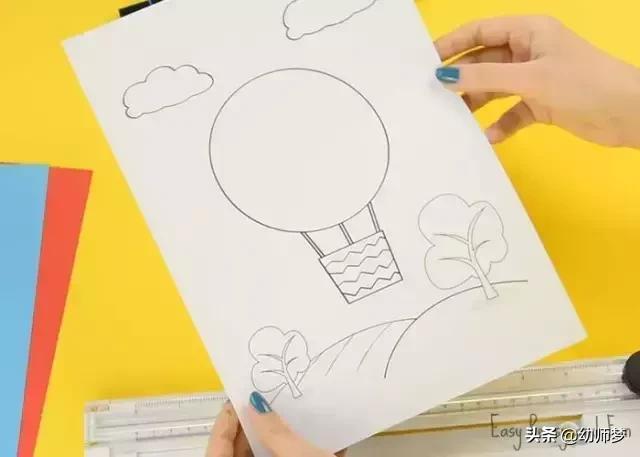 气球手工制作大全幼儿园,创意手工气球印画