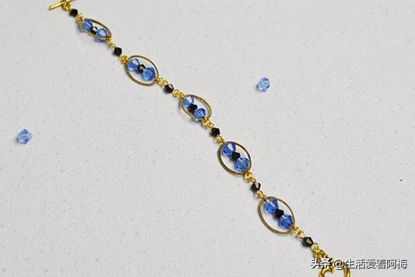 各种珠子串手链的教程,价值不菲的手链