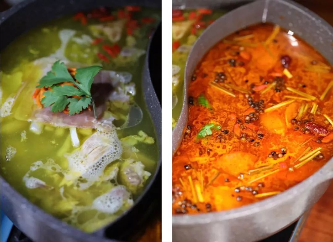 云南家常清汤火锅,云南美食汤锅火锅