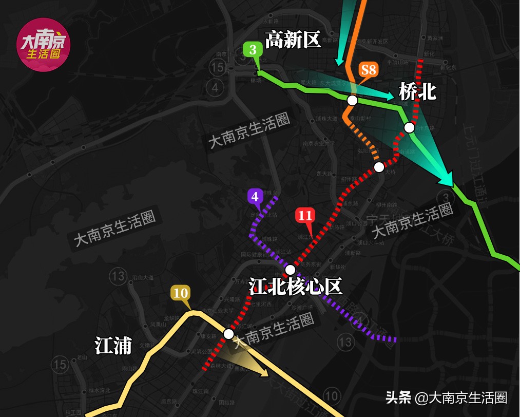 南京桥北真实现状,深度解析南京桥北