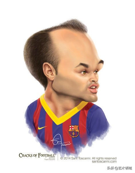 最新足球明星卡通漫画头像,足球明星卡通漫画头像