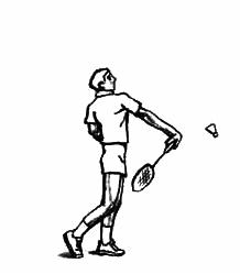 羽毛球动作大全图片,羽毛球十二个基本动作初学者