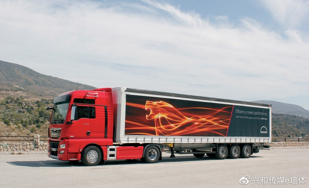 户外汽车广告画面,车身广告的规则