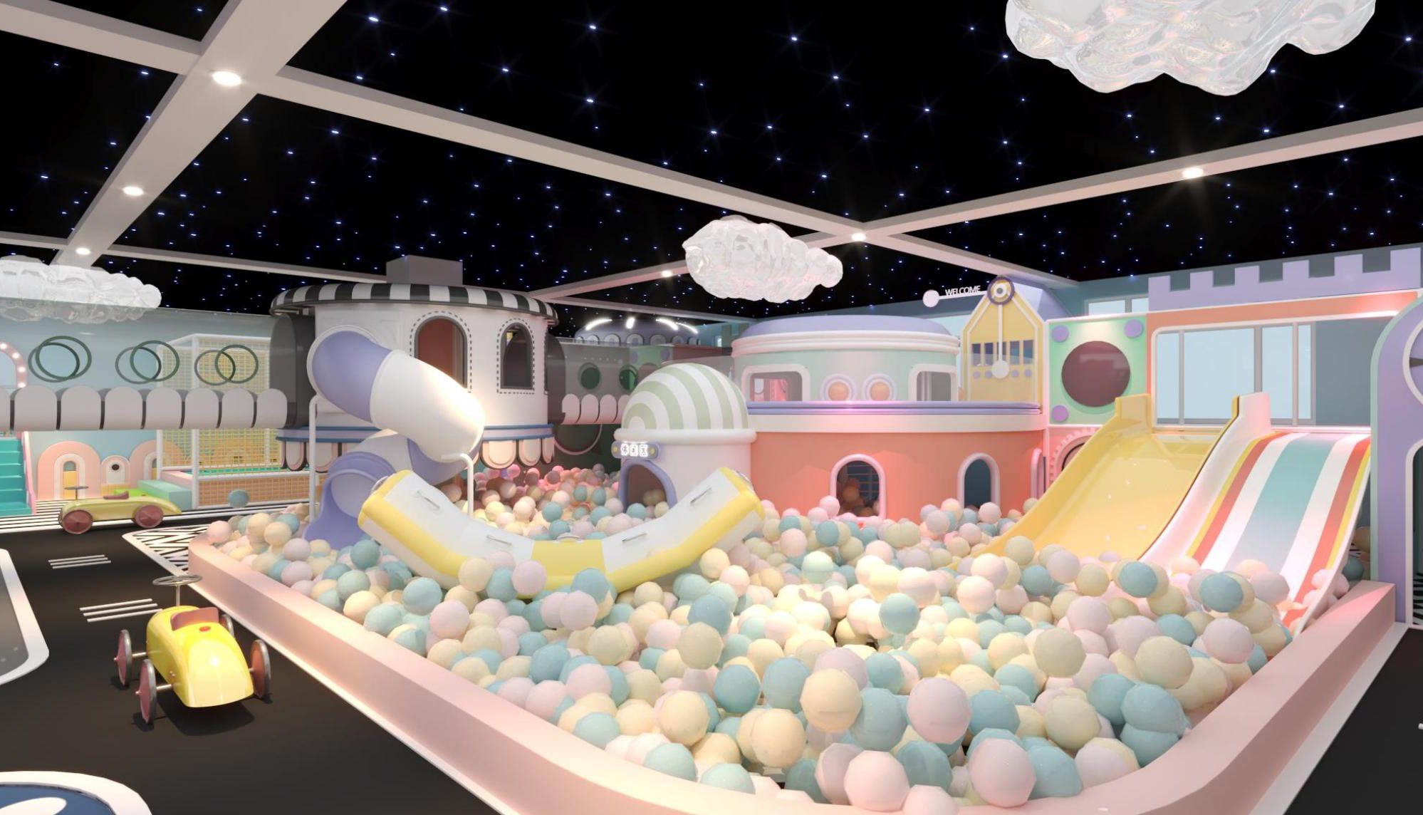 开个室内儿童乐园大概多少钱,开儿童乐园的注意事项