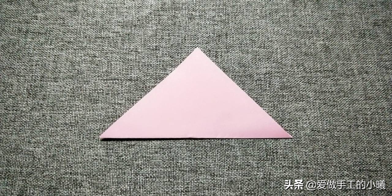 立体花怎么折简单又漂亮,手工折花最简单的五瓣花