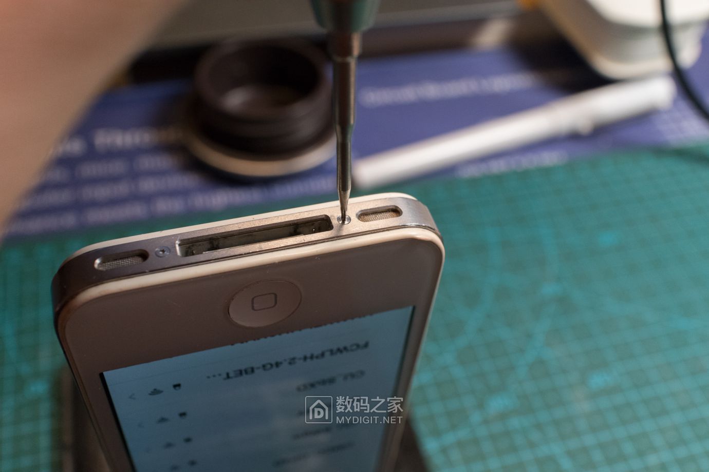 把未拆封的iphone4做成标本,iphone4被做成标本