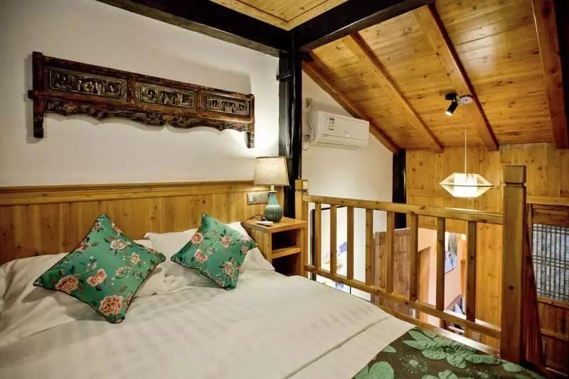 民宿徽派之美,徽派元素侘寂风民宿