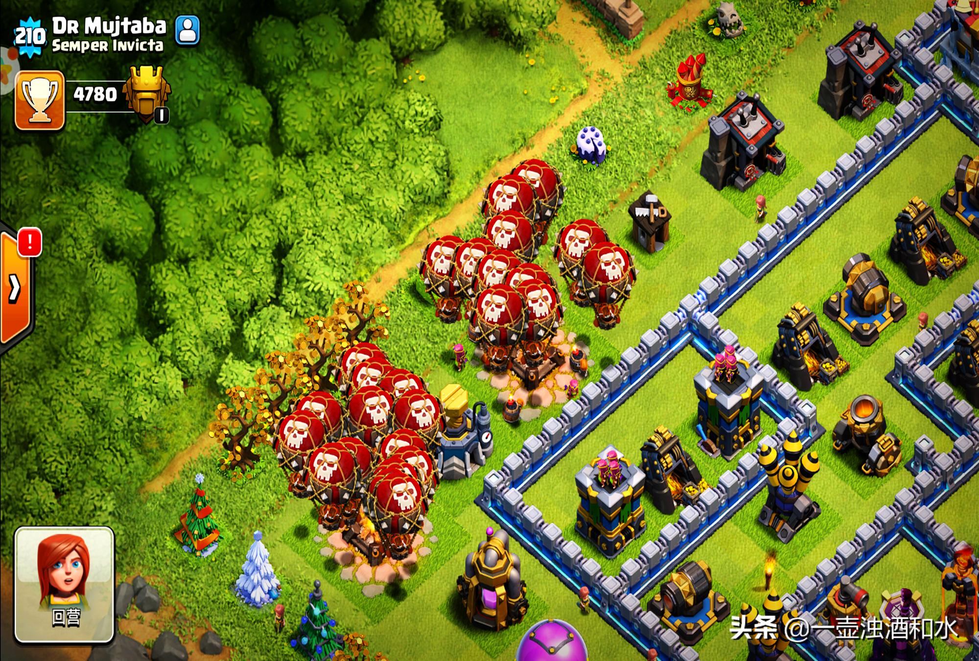 部落冲突顶级杯阵,部落冲突首个突破6000杯的人