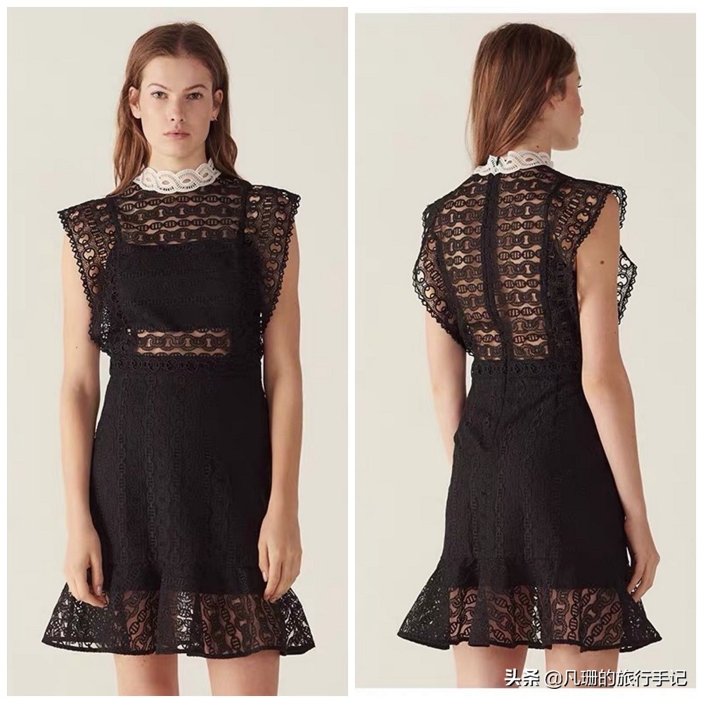 度假风绿色连衣裙,法式桔梗仙女裙​