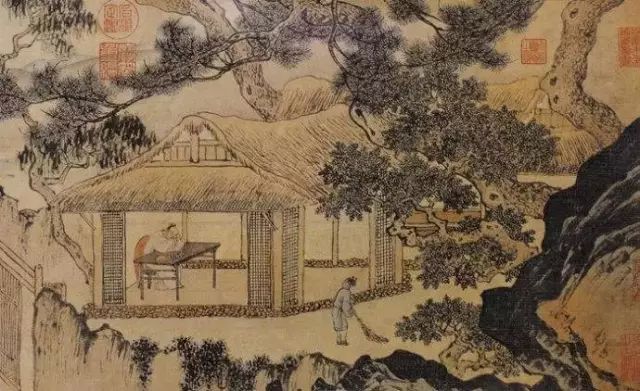 明代夏芷国画山水作品高清大图,明代100幅山水精品赏析第二辑