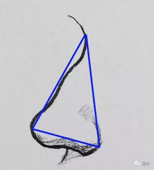 怎样画出一个逼真又立体的鼻子,新手画出高挺的鼻子