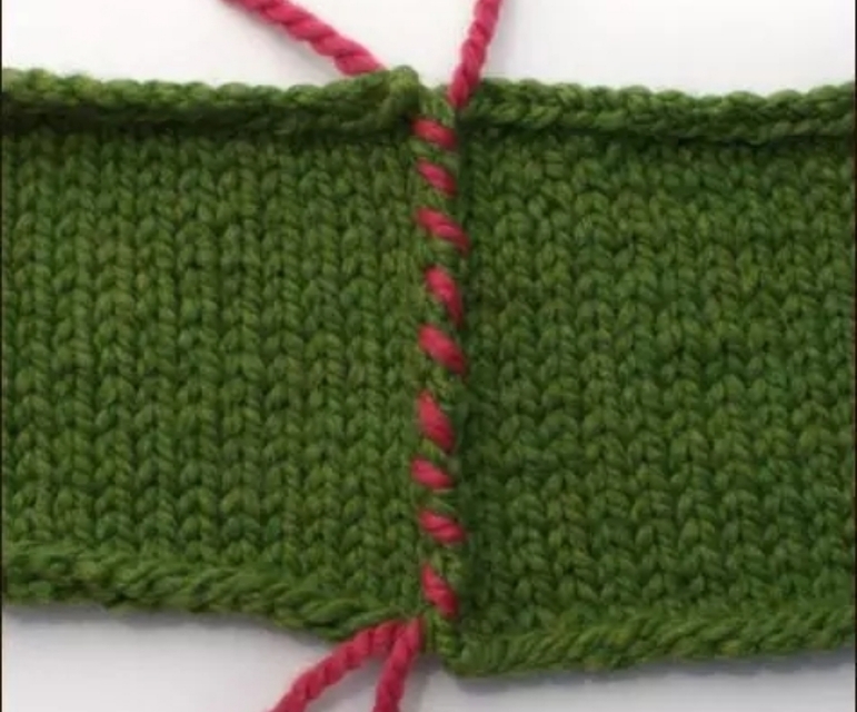 上下针无缝缝合怎么缝,手工缝合对缝技巧