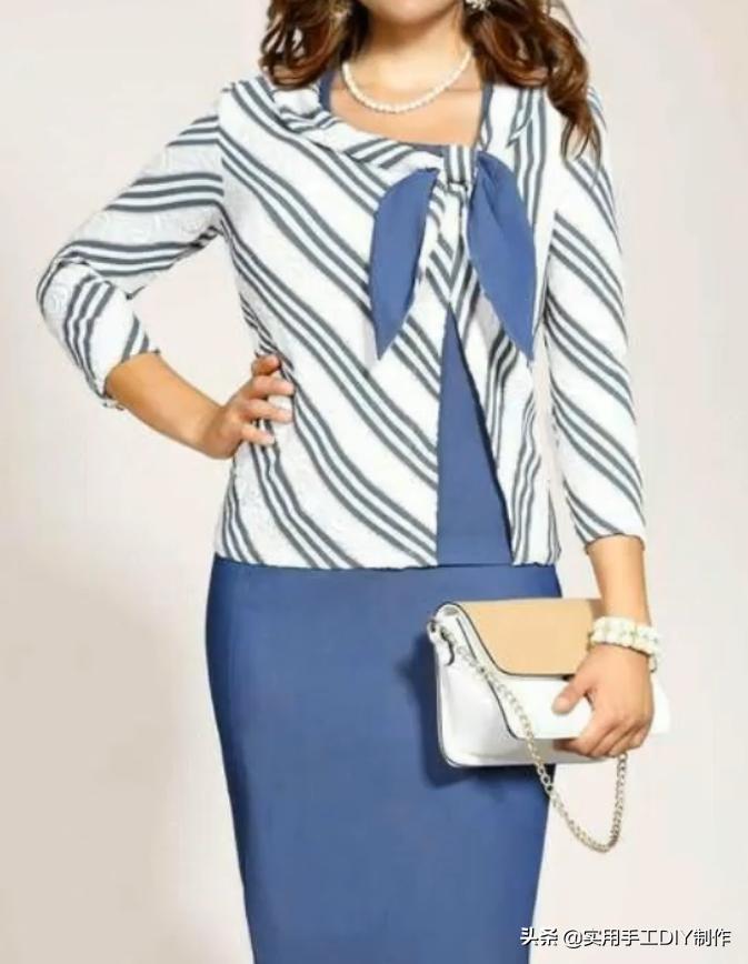 布艺背心套裙,妈妈装40-50岁洋气时髦新款套裙