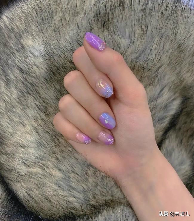 林允自己做美甲视频,林允美甲教程