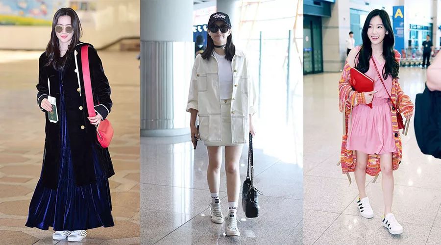 夏天穿裙子小白鞋就是比别人好看,厚底小白鞋怎么搭配裙子女小个子