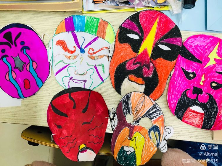 京剧脸谱绘画国粹简单,民间手绘京剧脸谱