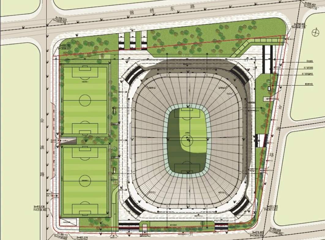 上海申请建设8万人足球场,上海将建5到10座足球场