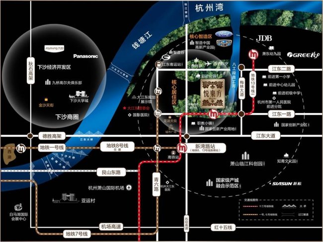 杭房悦东方附近楼盘,杭房悦东方排屋