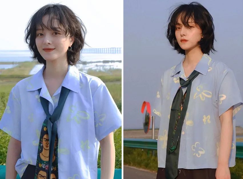 2020最火发型夏天短发女显脸小,几款简单的发型秋冬季最好的选择