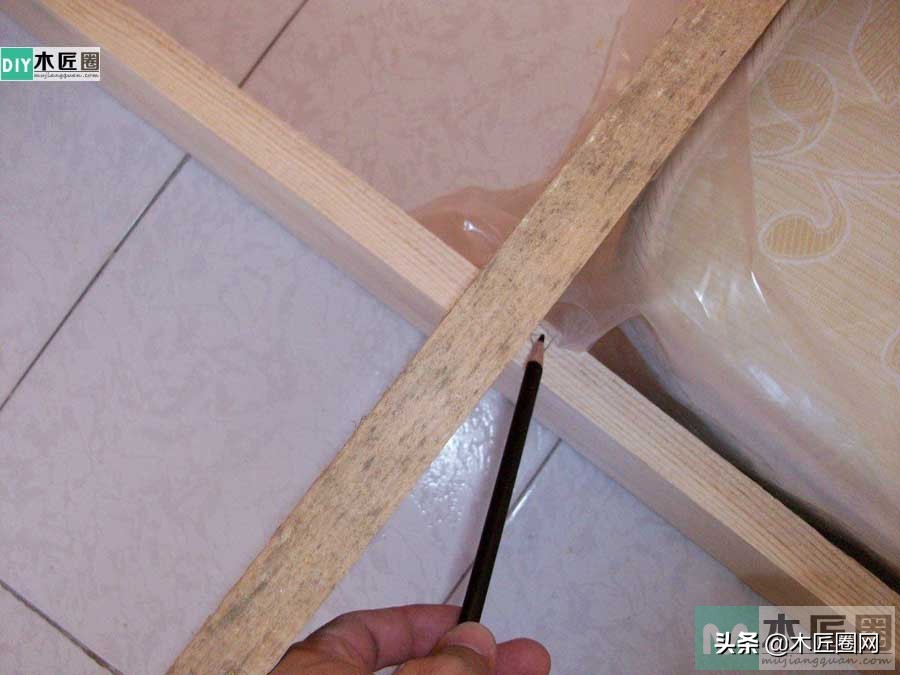 实木木床制作全过程,木工制作北欧实木床制作全过程