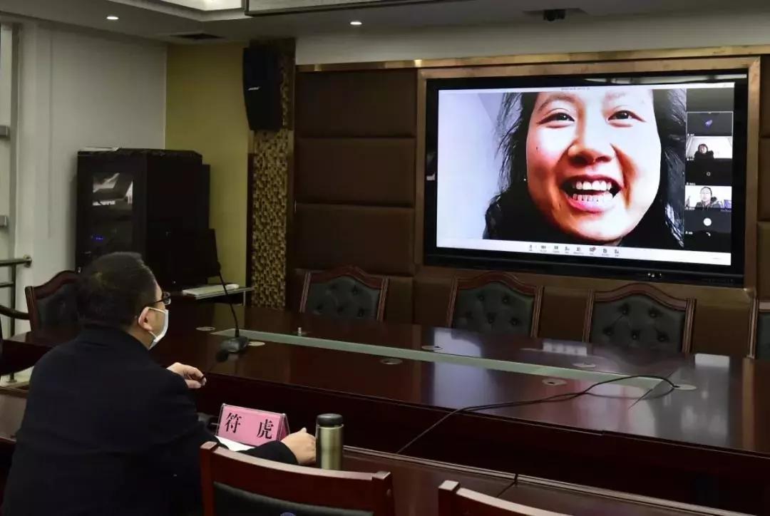 视频连线，战“疫”我们在一起