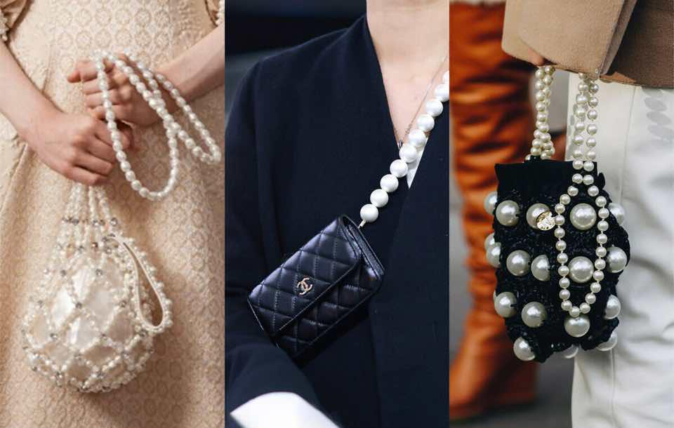 珍珠帽子白色怎么搭配好看,休闲穿搭适合戴的珍珠