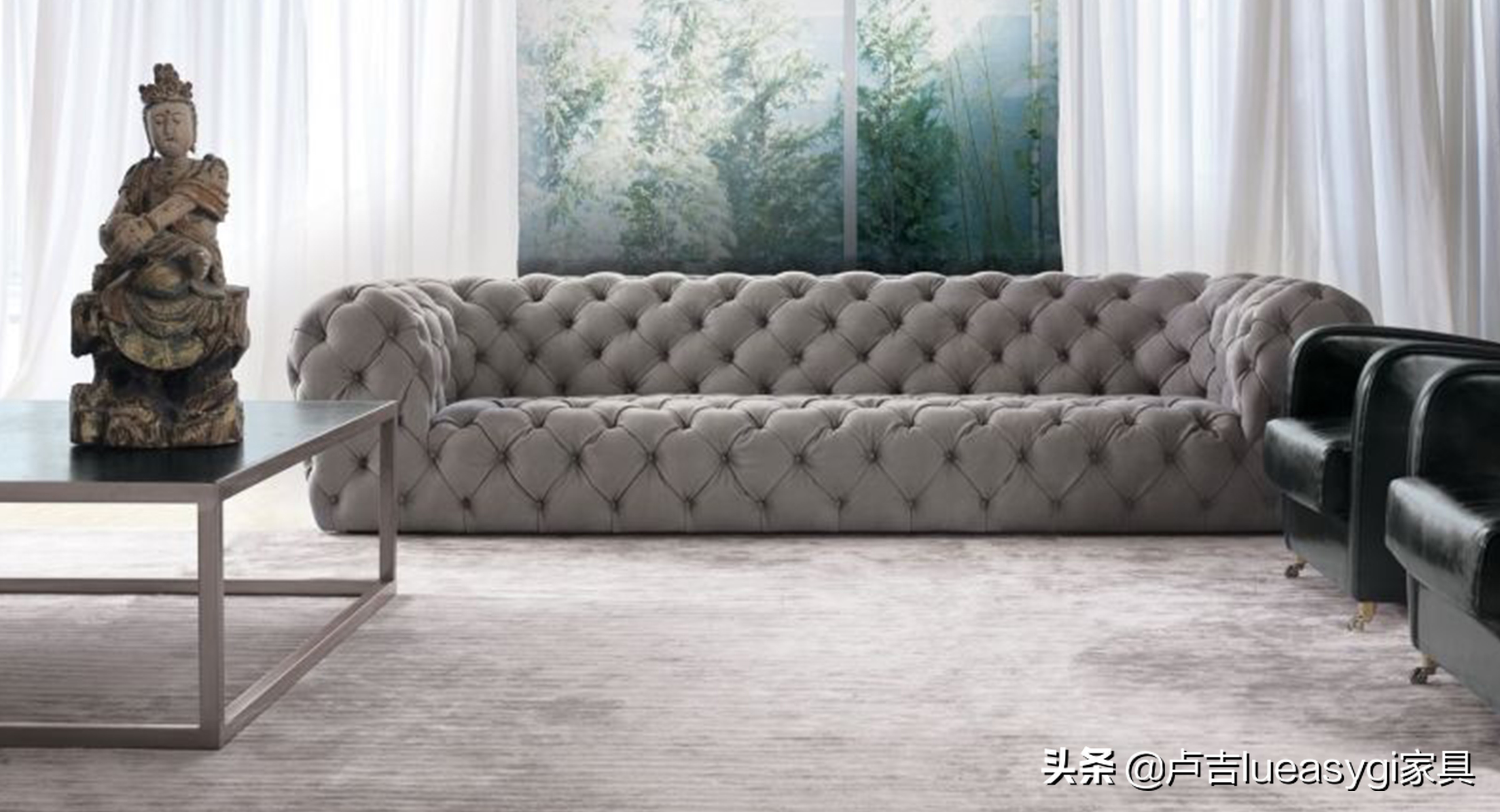 2021最火设计感轻奢沙发,高端意式极简风格沙发