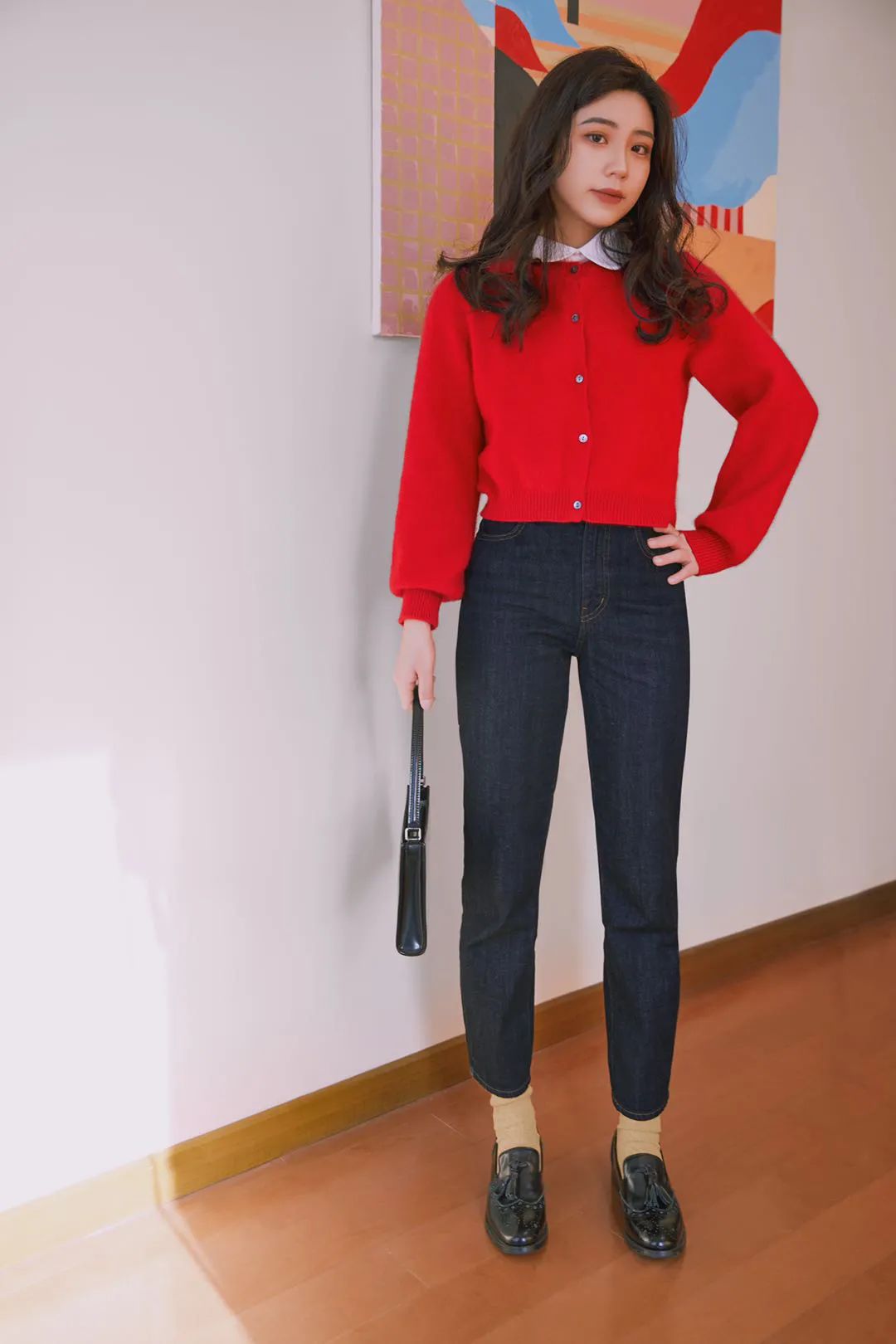 梨形身材胯大腿粗适合的裤子,梨形身材高腰裤子推荐秋冬季